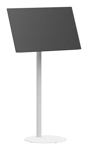 Multibrackets M Pro Series - Single Pole Floorbase 2 White