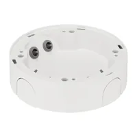 Hanwha Vision Anschlussbox SBV-180WW Weiss 1 Stück - Detailfarbe: Weiss - Anwendungsbereich: Indoor - Outdoor - Montage: An Kamera - Decke - Wand - Typ: Anschlussbox - Vandalenschutz: Nein