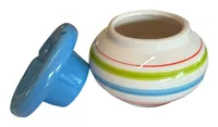 dameco 600111 ashtray Round Ceramic