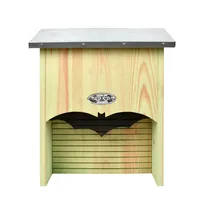 Esschert Design Fledermauskasten Silhouette L - Tierart: Fledermaus - Produkttyp: Nistkasten - Material: Holz
