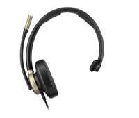 HP Poly Poly Mission 815 Monaural USB Wired H Auricolare Cablato A Padiglione Nero
