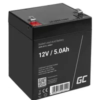 Green Cell AGM27 Plombierte Bleisäure 5Ah 12V