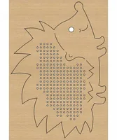 URSUS Stickset Kreuzstich Tiere 14.5 x 20 cm, 24 Stück - Detailfarbe: Braun - Produktart: Stickkarton