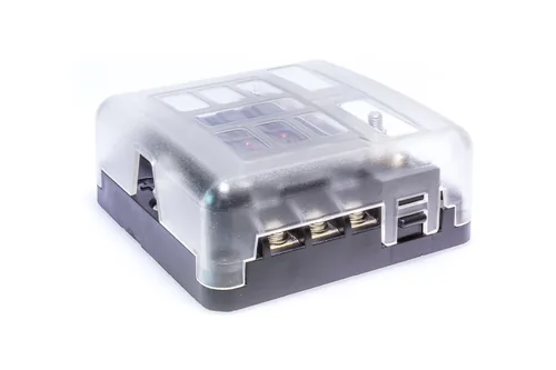 Swaytronic 7640370542958 fuse holder Black, Translucent