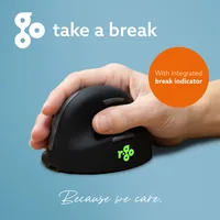 ERGONOMIC MOUSE MEDIUM HAND165-185MM RIGHT-HANDED WRLS