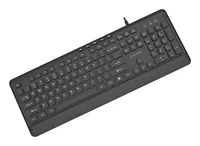 Gembird KB-MCH-05 Slim wired multimedia keyboard, black, US layout