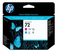 HP 72 Magenta and Cyan DesignJet Printhead testina stampante Getto termico d'inchiostro