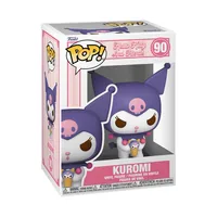 Funko Figur Hello Kitty Kuromi (90) - Altersempfehlung ab: 14 Jahren - Höhe: 9 cm - Themenwelt: Hello Kitty