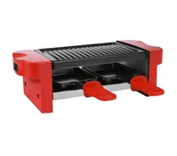 OHMEX Mini RCL-40 2 Personen - Anzahl Personen: 2 - Funktionen: Grill - Raclette - Connect-System: Nein - Grillplatte: Metall - Pfännchenablage: Ja