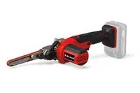 Einhell Akku-Bandfeile TE-BF 18 V Solo - Ausstattung: Transporttasche - Set: Nein - Produktkategorie: Bandschleifer - Werkzeugaufnahme: Werkzeuglos - Akkusystem: Einhell Power X-Change - Funktionen: Schleifen