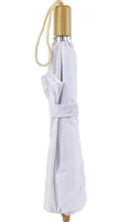 KNORR prandell 212311320 umbrella White Cotton, Polyester Compact Rain umbrella