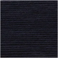 Rico Design Wolle Creative Ricorumi DK 25 g, Marine - Packungsgrösse: 1 Stück - Länge: 57.5 m - Material: Baumwolle - Detailfarbe: Marineblau - Waschbar bei: 30 °C - Nadelstärke: 3 mm - 4 mm