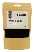 Reslin Glasperlen 500 g Schwarz - Zubehörart Basteln: Farbpigmente