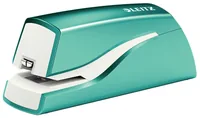 Leitz Elektrisches Heftgerät NeXXt Wow 10 Seiten, Eisblau - Heftkapazität: 10 Seiten - Detailfarbe: Türkis