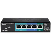 TRENDnet Switch 5-Port Gbit EdgeSmart PoE 18 W Metall