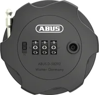 Abus Spezialschloss Combiflex Adventure - Schlossart: Kabelschloss - Länge: 750 mm - Schliesssystem: Zahlencode - Farbe: Schwarz - Sportart: Velo