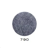 DMC Wolle Knitty 4 Mini Grau-Blau melliert - Packungsgrösse: 1 Stück - Waschbar bei: 40 °C - Länge: 140 m - Detailfarbe: Grau - Material: Polyacryl - Nadelstärke: 4 mm