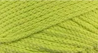 Glorex Wolle Makramee Cotton 225m x 2 mm, 250g, Neongelb - Packungsgrösse: 1 Stück - Länge: 225 m - Material: Wolle - Detailfarbe: Neongelb - Waschbar bei: 40 °C - Nadelstärke: 5 mm