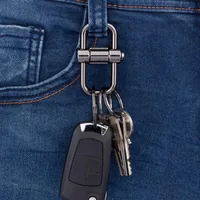 Troika Schlüsselanhänger 2 Way Key - Motiv: Ohne Motiv - Detailfarbe: Silber