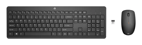 HP 230 Wireless Mouse and Keyboard Combo tastiera Mouse incluso Ufficio RF Wireless Nero