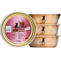catz finefood Nassfutter Fillets No.403 Huhn, 85 g - Tierbedürfnis: Verdauung - Magen & Darm - Lebensphase: Adult (1-7 Jahre) - Produkttyp: Alleinfutter - Packungsgrösse: 85 g - Fleischsorte: Huhn - Tierart: Katze