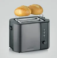 Severin AT 9573 toaster 2 slice(s) 800 W Anthracite, Black