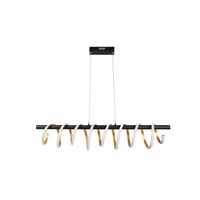 Näve Pendelleuchte LED «BELLEZA» Gold - Betriebsart: Netzbetrieb - Lampensockel: LED fest verbaut - Farbtemperatur Kelvin: 2900 K - Gesamtleistung: 32 W - Farbwiedergabeindex CRI: 80 - Dimmbar: dimmbar