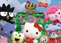 Ravensburger Bodenpuzzle Hello Kitty 24 Teile - Motiv: Film / Comic - Altersempfehlung ab: 3 Jahren - Tiefe: 5.5 cm - 49 cm - Breite: 37.3 cm - 69 cm - Effekte: Grosse Puzzleteile - Nachhaltigkeit: FSC®