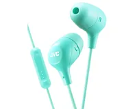 JVC In-Ear-Kopfhörer HA-FX38M – Grün - Detailfarbe: Grün - Kopfhörer Ausstattung: Inline-Fernbedienung - Mikrofon - Verbindungsmöglichkeiten: Kabelgebunden - Aktive Geräuschunterdrückung: Nein - Einsatzbereich: Lifestyle - Kopfhörer Trageform: In-Ear