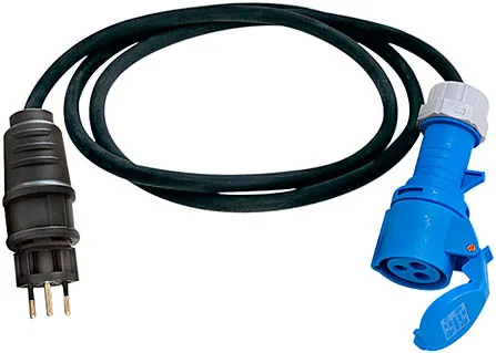 Brennenstuhl Adapterkabel 1.5 m CEE 16-3-T12 - Anzahl Leiter: 3 - Detailfarbe: Schwarz - Kinderschutz: Nein - Steckereigenschaften: Montiert - Steckertyp Ausgang: CEE 16-3 - Leiterquerschnitt: 1.5 mm²