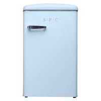 SPC Kühlschrank KS2777-5 Blau, Rechts - Energieeffizienzklasse: C - Bauart: Freistehend - Einbaunormen: CH 55 - Nutzinhalt Kühlen: 95 l - Nutzinhalt Gefrieren: 13 l - Breite: 55 cm