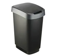 Rotho Twist 25 L Rectangular Polypropylene (PP) Black