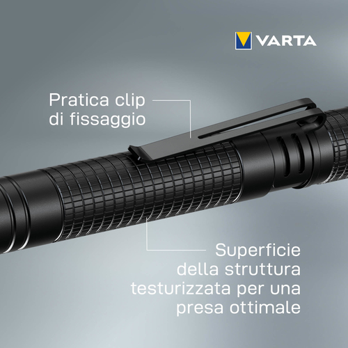 Varta 16606 Aluminium Hand flashlight LED