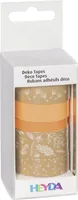 Heyda Washi Tape Natur Blätter Orange - Detailfarbe: Braun - Orange - Länge: 5 m - Set: Ja - Breite: 12 mm