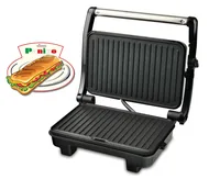 KOENIG B02301 Sandwich-Toaster 1500 W Schwarz, Chrom
