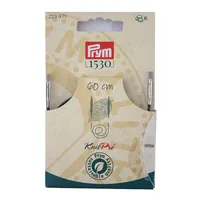Prym 1530 Seil und Zubehör für Rundstricknadeln, 60 cm - Produkttyp: Seil - Material: Kunststoff