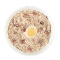 Schesir Nassfutter after Dark Complete Paté Huhn mit Wachtelei, 80 g - Tierbedürfnis: Kein besonderes Bedürfnis - Geschmacksrichtung: Geflügel - Zertifikate: Keine Zertifizierung - Fleischsorte: Huhn - Futtereigenschaft: Getreidefrei - Produkttyp: Alleinf