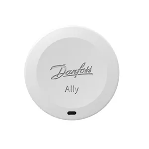 Danfoss Ally Room Sensor - Typ: Tür- und Fensterkontakt - Bedienungsart: App - Systemkommunikation: ZigBee - Funktionen: Smartphone App - System-Kompatibilität: Google Assistant - Amazon Alexa