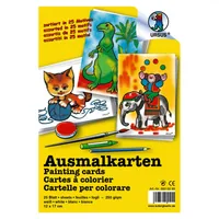 URSUS Malkarten 12 cm x 17 cm 12 x 17 cm - Papierformat: 12 x 17 cm - Produkttyp: Malkarten - Anwender: Kinder