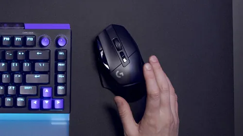 Logitech G502 X Lightspeed kabellose Gaming-Maus, black