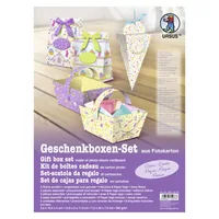 URSUS Osterkörbchen-Set 2 Körbchen / 3 Tüten - Produkttyp: Osterkörbchen Set - Detailfarbe: Mehrfarbig - Material: Karton