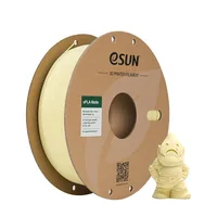 eSun Filament eSun, Filament , PLA MT, Mandelgelb 1.75 mm 1 kg - Material: PLA (Polylactid Acid) - Detailfarbe: Gelb - Gewicht: 1 kg - Durchmesser: 1.75 mm - Materialeigenschaften: Standard