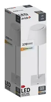 Avide LED Tischleuchte Weiß USB 4W 3-stufige Lichtfarbe
