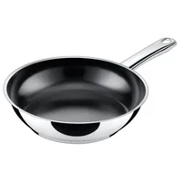 Silit Bratpfanne Talis 20 cm - Material: Edelstahl 18/10 - Pfannentyp: Bratpfanne - Kompatible Kochfelder: Backofen - Elektro - Gas - Glaskeramik - Induktion - Antihaftbeschichtung: Ja - Detailfarbe: Schwarz - Set: Nein