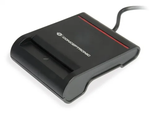 CONCEPTRONIC Smart-ID Kartenleser USB-A2.0 schwarz