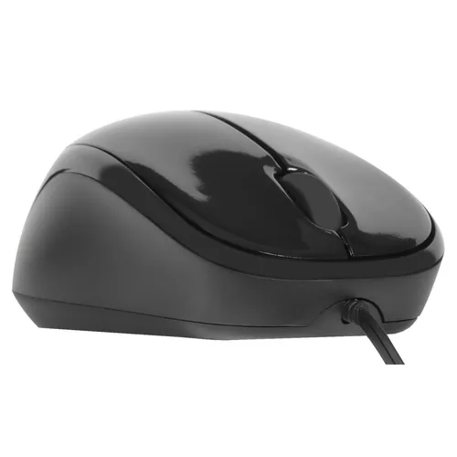 Targus Mobile Maus Compact Blue Trace - Maus-Typ: Mini - Bedienungsseite: Universal - Maus Features: Scrollrad - Detailfarbe: Schwarz - Schnittstelle: USB-A - Verbindungsart: Verkabelt
