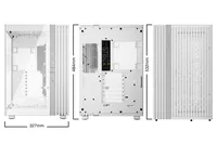 be quiet! PC-Gehäuse Light Base 900 DX Weiss - Unterstützte Mainboards: XL-ATX - E-ATX - ATX - Micro-ATX - Mini-ITX - Detailfarbe: Weiss - Anzahl Lüfterplätze: 10 - Sichtfenster: Ja - Netzteil vorinstalliert: Nein - Gehäuse Bauart: Mid-Tower