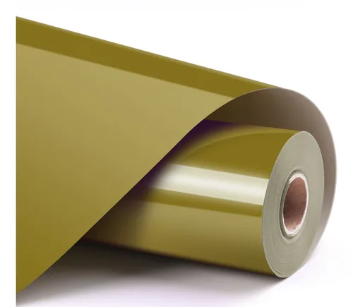 LOKLIK Permanent klebendes Vinyl - Geeignet für Drucker: Nein - Detailfarbe: Gold - Aussenanwendung: Ja - Selbstklebend: Ja - Folien Effekt: Glänzend - Folientyp: Vinylfolie