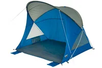 High Peak Strandzelt Sevilla, Blau/Grau - Wassersäule: 0 mm - Zertifikate: Keine Zertifizierung - Gewicht: 1.65 kg - Farbe: Grau - Blau - Aufbauart: Gestänge