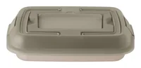 BergHOFF Cake-Backform Leo Balance mit Deckel und Spatel 38.5 x 29 cm - Materialtyp: Metall - Material: Karbonstahl - Detailfarbe: Beige - Set: Ja - Backform Typ: Cake-Backform - Verpackungseinheit: 1 Stück